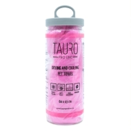 Рушник для сушки та охолодження тварин Tauro Pro Line 64х43 см рожевий