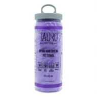 Рушник для сушки та охолодження тварин Tauro Pro Line 64х43 см фіолетовий