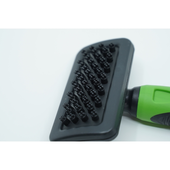 Гребінець-щітка для собак та котів Mr.Fluffy Pet massage brush, medium - 1
