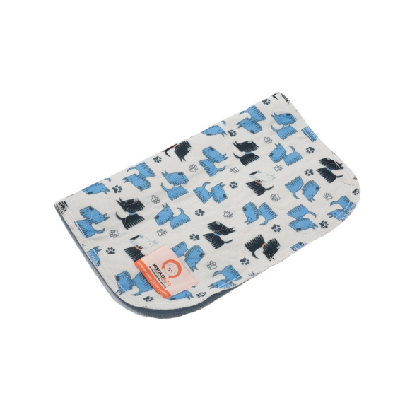 Misoko&amp;Co Многоразовая пеленка для собак 80x140 см (с голубыми щенками)
