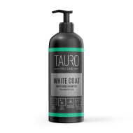 Відбілювальний шампунь для собак і котів з білою шерстю Tauro Pro Line White Coat Whitening Shampoo 1000 мл