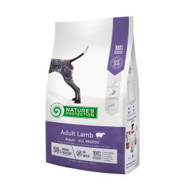Nature's Protection Lamb Adult All Breeds Сухий корм для дорослих собак усіх порід з ягням, 4 кг