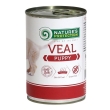 Вологий корм для цуценят всіх порід з телятиною Nature&#039;s Protection Puppy Veal 800г