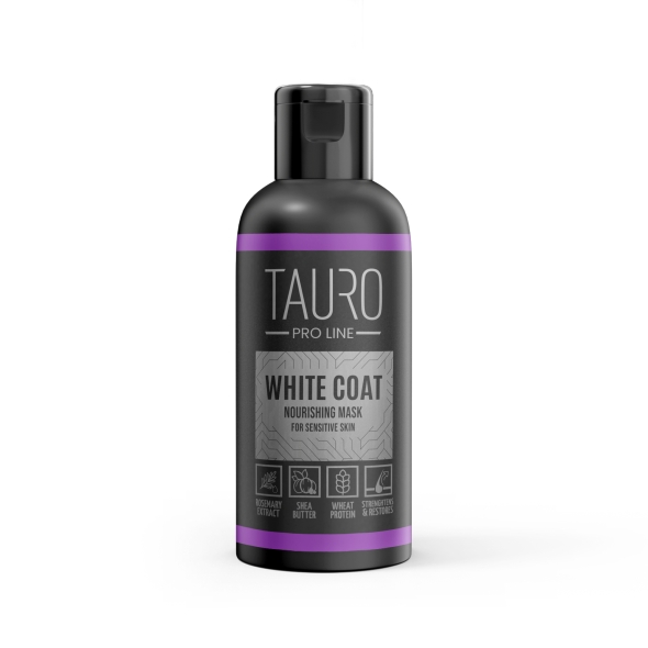 Поживна маска для собак і котів з білою шерстю Tauro Pro Line 50 мл