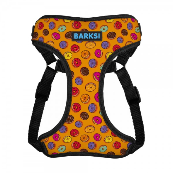 Шлея Barksi Sport для собак мелких пород Пончики, размер S - 1