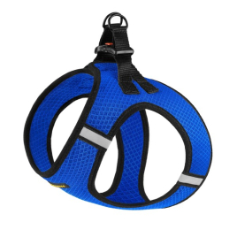 Шлея для собак Barksi Mesh Vest з 3D сіткою синя, розмір XS