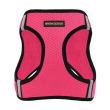 Шлея для собак BronzeDog Mesh Vest с 3D сеткой розовая, размер M - 1