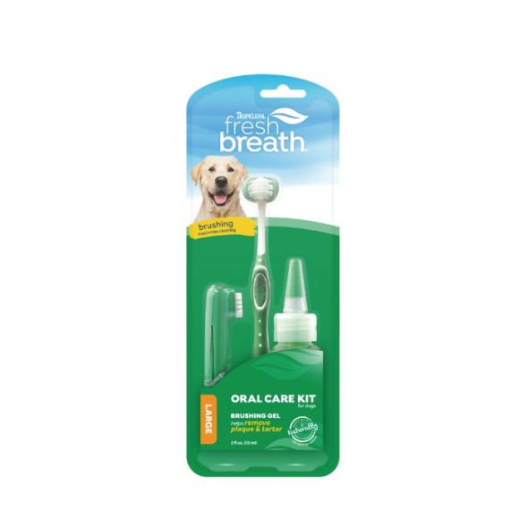 TropiClean Fresh Breath Набор Свежее дыхание для собак больших пород