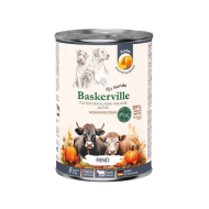 Baskerville FOS Aktive Monoprotein Rind Влажный корм для активных собак говядина с тыквой, 400 г