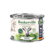 Baskerville FOS Sterlised Monoprotein Ziege Вологий корм для стерилізованих котів коза з кропивою, 200 г