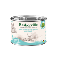 Baskerville Holistic Wild und Kaninchen Вологий корм для котів оленина з кроликом, 200 г