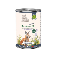 Baskerville FOS Monoprotein Känguru Вологий корм для котів з чутливим травленням кенгуру з котячою м'ятою, 400 г