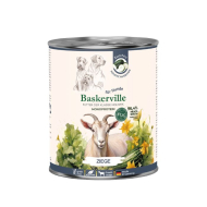 Baskerville FOS Sensitive Monoprotein Ziege Вологий корм для собак з чутливим травленням коза з цукіні, 800 г