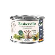 Baskerville FOS Sensitive Monoprotein Ziege Вологий корм для собак з чутливим травленням коза з цукіні, 200 г