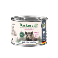 Baskerville FOS Monoprotein Wildschwein Вологий корм для котів дикий кабан, 200 г