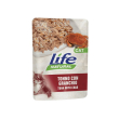 LifeCat Влажный корм для кошек Тунец с крабом в желе 70 г