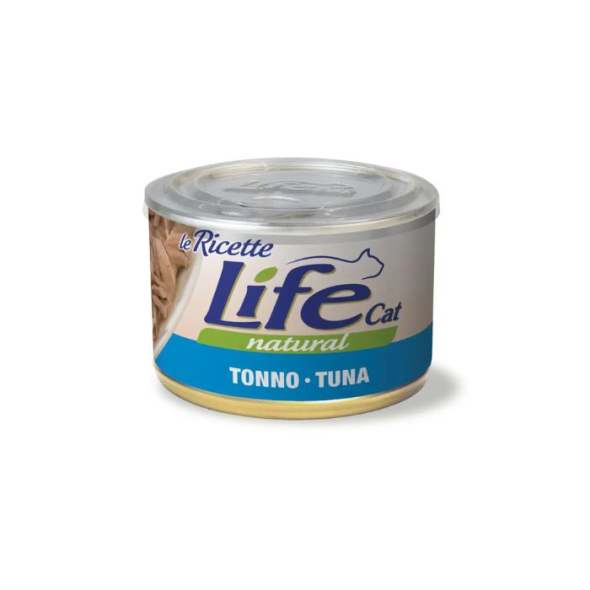 LifeCat le Ricette Вологий корм для котів Тунець 150 г
