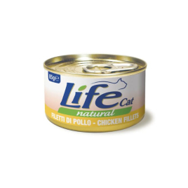 LifeCat Влажный корм для кошек Куриное филе 85 г