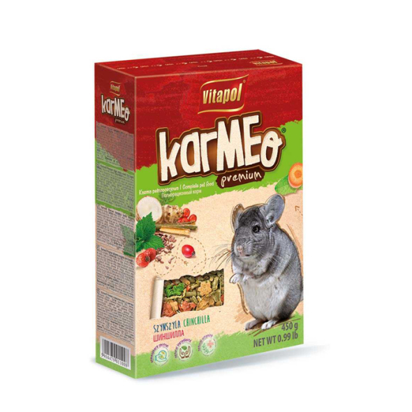 Vitapol Karmeo Premium Корм для шиншилл, 450 г