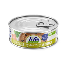 LifeCat Vellutate Влажный корм для кошек с лососем и морскими водорослями, 70 г