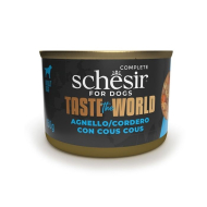 Schesir Taste the World Lamb With Cous Cous Вологий корм для собак ягня з кус-кусом в бульйоні, 150 г