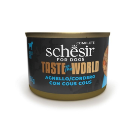Schesir Taste the World Lamb With Cous Cous Влажный корм для собак ягненок с кус-кусом в бульоне, 150 г