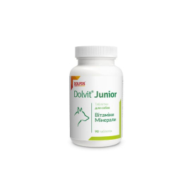 Dolfos Dolvit Junior (Долвит Юниор) Комплекс витаминов и минералов для щенков 90 таблеток