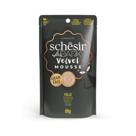 Schesir After Dark Chicken Влажный корм для кошек мусс из курицы пауч, 80 г