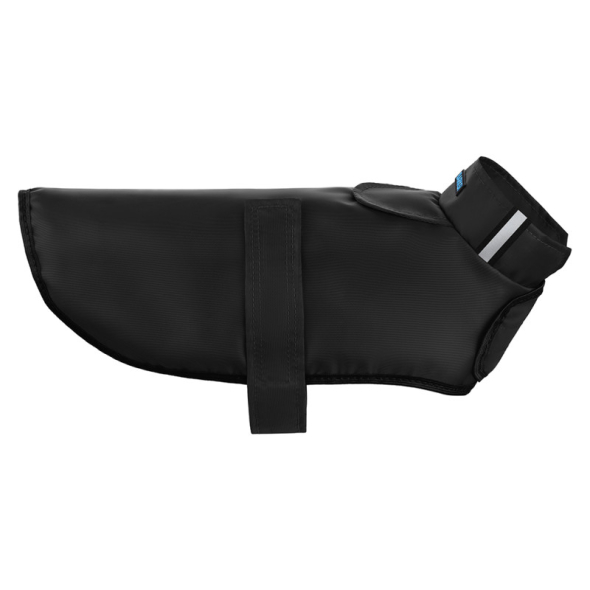 Barksi Textile Дощовик для собак чорний, XXS - 1