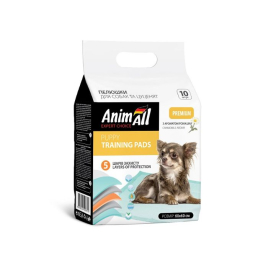 AnimAll Пеленки с ароматом ромашки для щенков и взрослых собак, 60 x 60 см, 10 шт