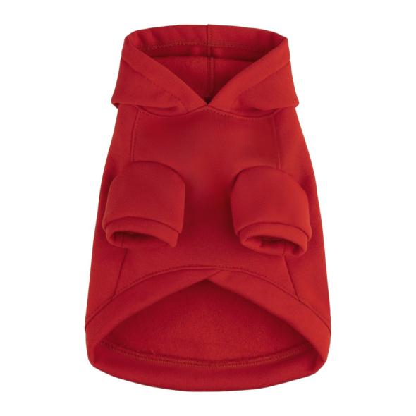 Barksi Textile Худі для собак червоний, L - 1