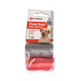 Flamingo Swifty Waste Bags Биоразлагаемые пакеты из крахмала для уборки за животными, 2х20 шт