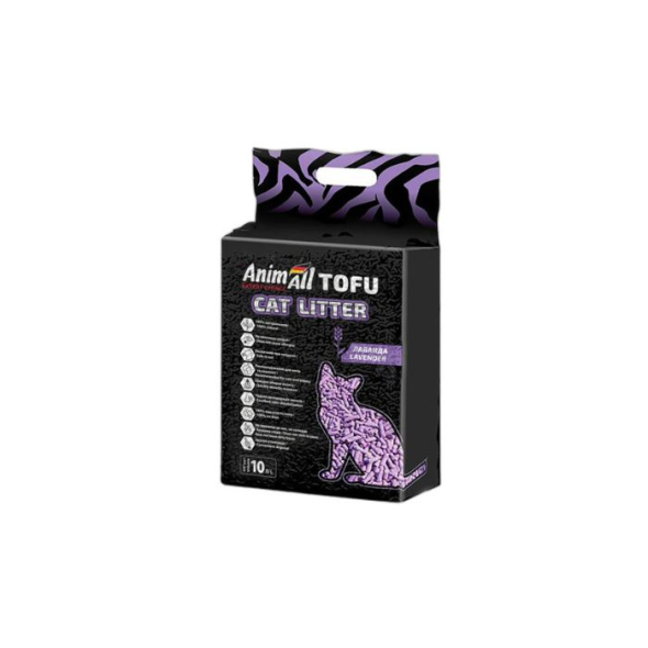 AnimAll Tofu Наповнювач соєвий з ароматом лаванди 10 л