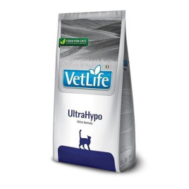 Farmina Vet Life UltraHypo Сухой лечебный корм для кошек при пищевой аллергии, 400 г