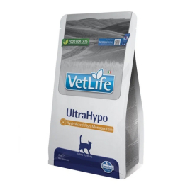 Farmina Vet Life UltraHypo Сухой лечебный корм для кошек при пищевой аллергии, 2кг