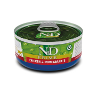 Farmina N&amp;D Prime GF Chicken Pomegranate Adult Вологий корм з куркою і гранатом для котів, 70 г