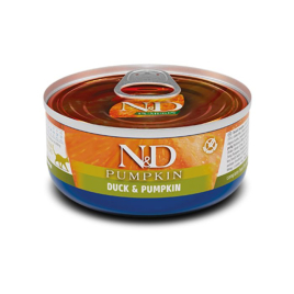Farmina N&amp;D Pumpkin GF Duck Adult Влажный корм с уткой и тыквой для кошек, 70 г