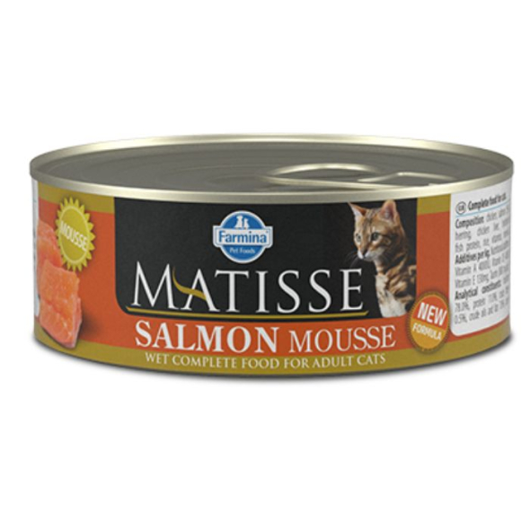Farmina Matisse Cat Mousse Salmon Вологий корм з лососем для котів, 85 г