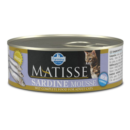 Farmina Matisse Cat Mousse Sardine Влажный корм с сардиной для кошек, 85 г