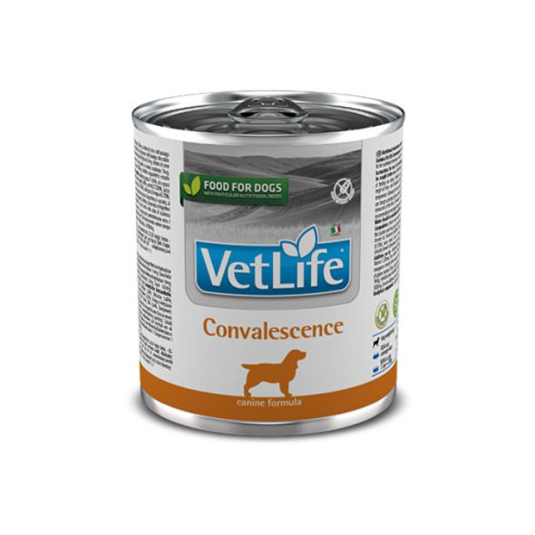 Farmina Vet Life Convalescence Dog Вологий дієтичний корм для собак у період одужання після операцій та отруєнь, 300 г