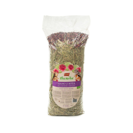 Vitapol Vita Herbal Сено з лепестками роз для грызунов, 800 г