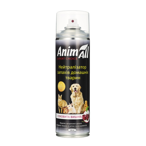 AnimAll Нейтралізатор запаху з ароматом Соковита вишня, 500 мл