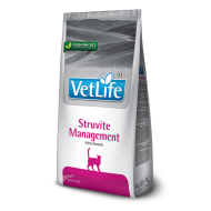 Farmina Vet Life Management Struvite Сухий лікувальний корм для котів для лікування та профілактики рецидивів струвітних уролітів при сечокам'яній хворобі, 2 кг