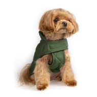 Barksi Textile Куртка для собак зелена, XS