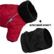 Barksi Textile Комбінезон для собак червоний, M - 2