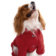 Barksi Textile Комбінезон для собак червоний, M - 5
