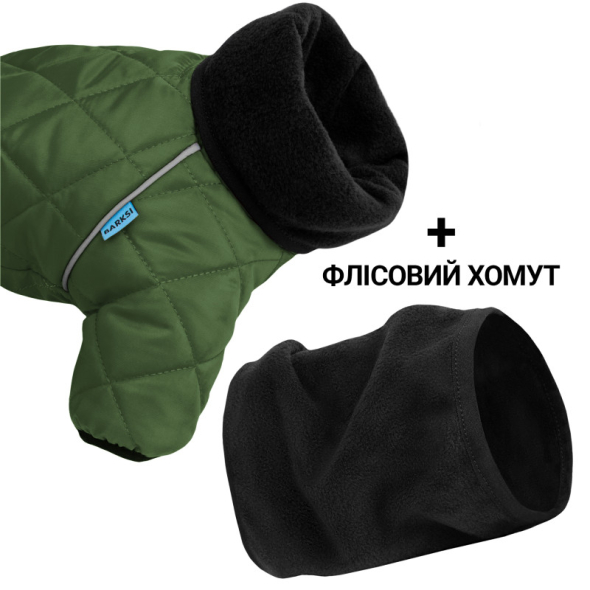Barksi Textile Комбінезон для собак зелений, S - 2