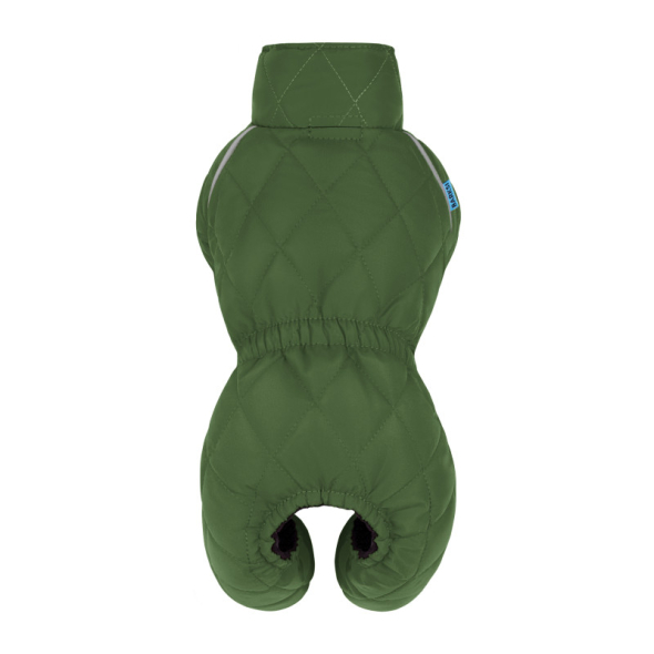 Barksi Textile Комбінезон для собак зелений, S - 4