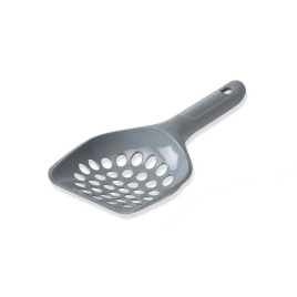 SAVIC Macro Litter Scoop лопатка для кошачьего туалета, серая, 22.5 х 11.5 х 4. 5 см