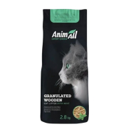 AnimAll Наполнитель древесный, с ароматом мяты 2,8 кг